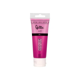 Liderpapel Pintura Acrílica Tubo de Plástico 60 ml Color Magenta