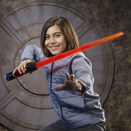 Hasbro HAS5010996202352 Sable de luz electrónico Darth Vader, Star Wars Lightsaber Forge Kyber Core, Juguete niños 4 años