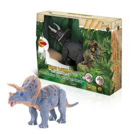Tachan Dinosaurio Triceratops Grande Articulado Realista Caminador con Luces, Sonido y Gruñido Precio: 22.49999961. SKU: B136EMBAQD