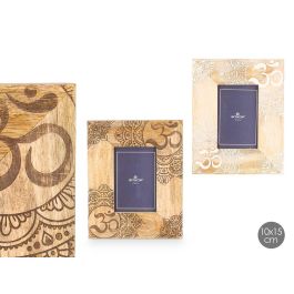 Portafotos Giftdecor 10x15 cm, madera y vidrio, colores surtidos (6 Unidades) Precio: 31.89000012. SKU: B18N2NDA2V