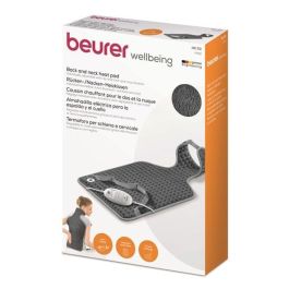 Beurer HK-53 Almohadilla Electrónica LED Cervical/Dorsal (42x64 cm) con 3 Niveles de Temperatura y Correa Abdominal