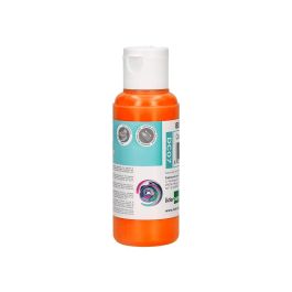 Pintura Acrilica Liderpapel Bote De 80 mL Naranja