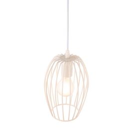 Saidpur SKD-P80047 Lámpara Colgante Dasoguz de Cristal Minimalista Moderno E27 Acabado Mate. Ideal para Dormitorio, Salón, Restaurante.