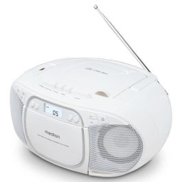 Medion MED4061275196498 Radio CD FM 2x2.2W RMS Blanco