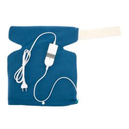 Almohadilla Eléctrica Giftdecor para Espalda y Cuello, 37x21x5 cm, Azul, 3 Niveles de Calor (12 Unidades)
