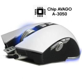Ratón Gaming Woxter Stinger RX 1500 M/ Hasta 4000 DPI/ Blanco Ratón Gaming Woxter Stinger RX 1500 M/ Hasta 4000 DPI/ Blanco