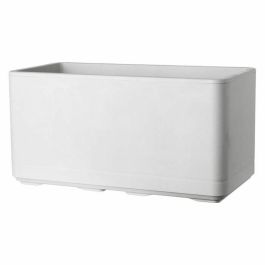 Deroma 9HP1QSZ Jardinera Muret Cosmo Perla con Reserva de Agua y Ruedas 78 cm