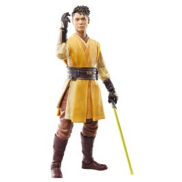 HASBRO Figura Star Wars The Black Series Jedi Knight Yord Fandar The Acolyte Articulada con Accesorios 15cm