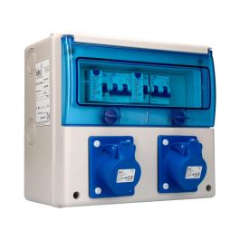 Solera Cuadro Industrial Montado con Bases, Cableado y Protecciones, IP65, 270 x 250 x 160 mm