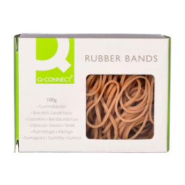 Q-connect Gomillas Elásticas Número 4 100 gr 40 x 2 mm