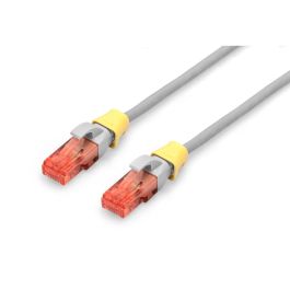 DIGITUS Farbclips für Patchkabel RJ45 100 Stück gelb