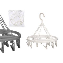 Arte Regal Tendedero Redondo para Colgar, Plástico PP, Blanco o Gris, 34.5x37x3 cm (Set de 24) Precio: 43.99000012. SKU: B1F23D5BWS