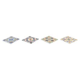 Posavasos DKD Home Decor Azulejo 4 Unidades (10,8 x 10,8 x 0,7 cm) Posavasos DKD Home Decor Azulejo 4 Unidades (10,8 x 10,8 x 0,7 cm)