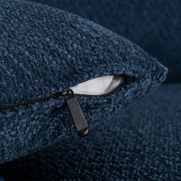 Sofá Azul Tejido Salón 191 X 80 X 88 cm