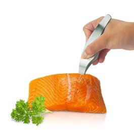 Metaltex Pinza quita-espinas 13cm acero inoxidable, también para jamón