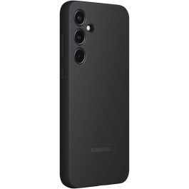Samsung Funda de Silicona Galaxy A55 5G Negra - Resistente a Golpes y Arañazos (6.6")
