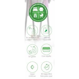 Kiwi Plancha de Vapor Vertical Portátil 200ml 900W