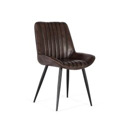 Giner y Colomer - Silla en Cuero Natural Marrón Oscuro, 87 cm Alto, Montaje Requerido Precio: 254.0879. SKU: B155M3SKGR