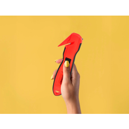 Q-connect xd-g03 Cúter de Seguridad Mango Plástico Ancho Cuchilla 18 mm Blíster 1 Unidad