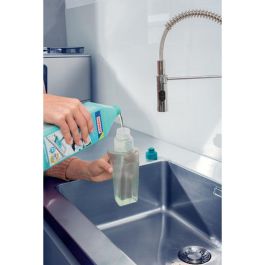 Leifheit 56690 Easy Spray XL Escoba Rociadora con Tanque Integrado en Mango para Limpieza Rápida Sin Cubo, Suelos Duros/Laminados