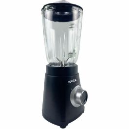 Jocca JOC8435253577214 Licuadora 1000W con Bol de Cristal 1.5L, 2 Velocidades y Función Turbo