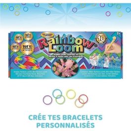 Bandai CD00001 Rainbow Loom Original Telar para Crear Pulseras con 600 Elásticos