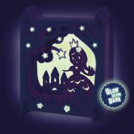 Ses Creative SES8710341141370 Caja de Sombras Brilla en la Oscuridad con Tema de Cuento de Hadas