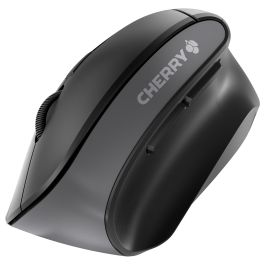 Cherry MW 4500 Ratón Inalámbrico Ergonómico con Diseño 45° para Mayor Comodidad, Resolución Ajustable hasta 1200 dpi y Nano Receptor