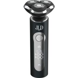 Jean Louis David JEA3666085213772 Recortadora Multiusos Kit Cuidado 4 en 1 3 Cabezales Pantalla Digital Negro