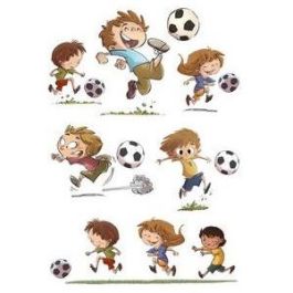 HERMA Sticker Decor Fútbol Amigos Multicolor 3 Piezas Precio: 12.89000053. SKU: B18YG3ABE7