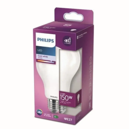 Philips Bombilla LED Equivalente 150W E27 Blanco Frío No Regulable Vidrio