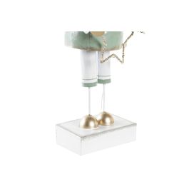 DKD Home Decor Figura de Navidad Fantasía con Reno, Luz LED y Metal, 6x28x9 cm, Pack 4 Unidades Surtidas
