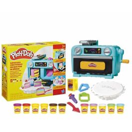 Play-Doh Horno de Pasteles Creativo | Set con 11 Botes de Plastilina, Moldes, Base Giratoria y Accesorios para Niños +3 Años Play-Doh Horno de Pasteles Creativo | Set con 11 Botes de Plastilina, Moldes, Base Giratoria y Accesorios para Niños +3 Años