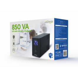 GEMBIRD EG-UPS-032 Sistema de Alimentación Ininterrumpida (UPS) 0,85 kVA 510 W 3 Salidas AC Precio: 101.50000058. SKU: S5621700