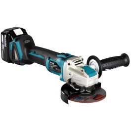 Makita DGA521ZX1 Amoladora Angular a Batería X-Lock 18V, Motor sin Escobillas, 8500 RPM, Disco 125mm
