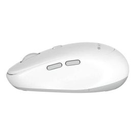 Targus Ratón Inalámbrico Hyperspace Blanco con Protección Antimicrobiana y Bluetooth 5.0
