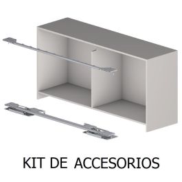 Salice 1628 - 1883 Kit Accesorios Para Slider S10 Bajo Flex Mecanismos Para Armarios De 2 Puertas Coplanarias Muebles Ligeros