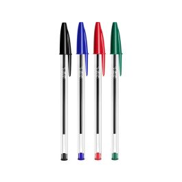 Boligrafo Bic Cristal Mega Tubo 16+4 Unidades Colores Surtidos 8 Azules - 5 Negros - 4 Rojos- 3 Verdes