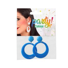 Pendientes Blanco Carnaval Mujer Adulto