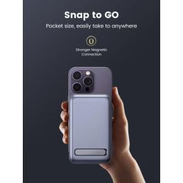 UGREEN 15086 Mini Powerbank 10000mAh Wireless 20W with MagSafe Gris