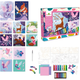 Sycomore SYC3517130011006 Set Multiactividad XXL Artissimo Acuarelas Pasteles Acrílicos A Partir De 7 Años