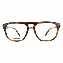 Montura de Gafas Hombre Dsquared2 DQ5257-052-53 Dorado Ø 53 mm