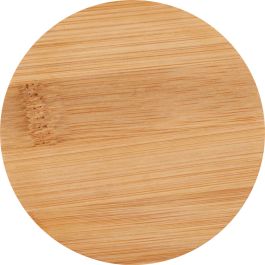 Quttin Tarro Óptico con Tapa de Bambú 9 x 11 cm