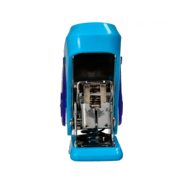 Liderpapel Grapadora Micro Nº10 12 Hojas con Regalo Funda y 1000 Grapas Colores Surtidos