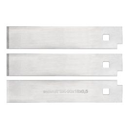 Wolfcraft Cuchillas Rascadoras 18 mm, 3 uds para Cúter Rascador Dual, Eliminación de Silicona