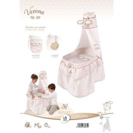 Moisés verona para muñecas de hasta 60 cm.37x60x100 cm Moisés verona para muñecas de hasta 60 cm.37x60x100 cm