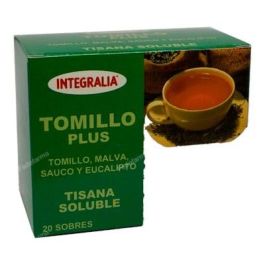 INTEGRALIA Tomillo Plus Soluble 20 Sobres - Complemento Alimenticio Digestivo con Tomillo, Malva y Eucalipto Precio: 8.94999974. SKU: B1B28XCFJC