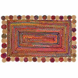 Alfombra DKD Home Decor Algodón Multicolor Jute (160 x 230 x 1 cm) Precio: 102.50000024. SKU: S3027338