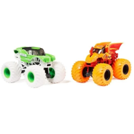 Spin Master Monster Jam Vehículo de Fundición a Presión 1:64 Pack de 2 para 3 Años o Más SPI0778988380574