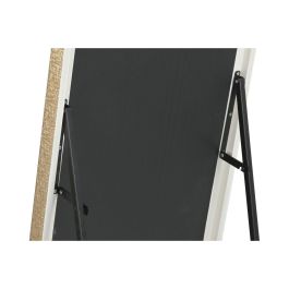 Espejo de pie Home ESPRIT Blanco Marrón Beige Gris Cristal Poliestireno 35,5 x 40 x 156 cm (4 Unidades)